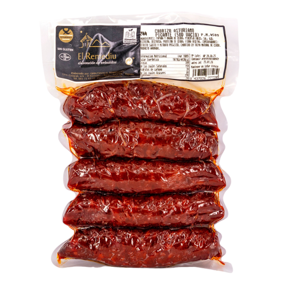 CHORIZO ASTURIANO PICANTE 5UD