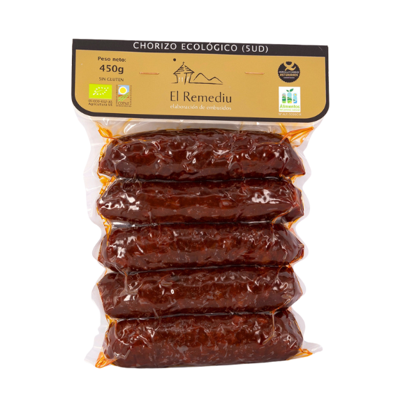 CHORIZO ECOLOGICO 5UD